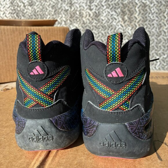 Adidas Kobe Crazy 8 Tribal Gradient Black Sneakers C75764 Mens Size 11 main image 6